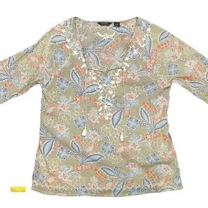 Women’s Eddie Bauer Tan Blouse